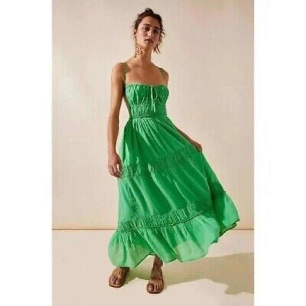 Free People Taking Sides Maxi Dress XS NEW